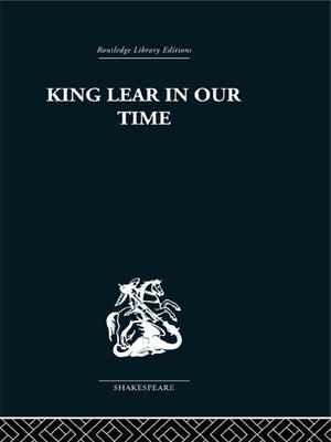 cover image of King Lear in our Time